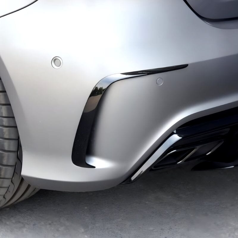 Mercedes W176 A-Klasse AERO FLAPS SCHWARZ hinten AMG OPTIK - RSHOP